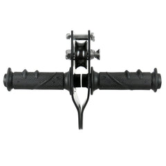 Fusion Climb Z-Max handle grip provides secure, comfortable control during fast descents.