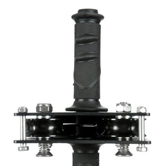 Fusion Climb Z-Max steel side plates boost durability for versatile backyard use.