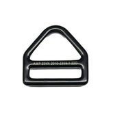 Fusion Heavy-Duty Triangle D-Ring close-up shows forged steel durability for versatile securing tasks.
