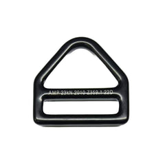 Fusion Heavy-Duty Triangle D-Ring close-up shows forged steel durability for versatile securing tasks.