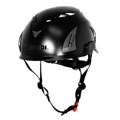 Fusion Meka II helmet front view shows lightweight protection for climbing.