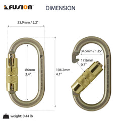 Fusion Ovatti captive pin feature reinforces major axis strength for reliable clip-in points
