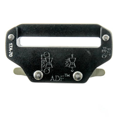 Fusion Raptor aluminum 7075 forged buckle, high strength