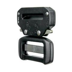 Fusion Raptor II buckle side view highlights compact profile for versatile gear.