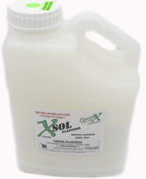 FusionX X-SOL Plastisol Clear 1-Gallon container for soft lure making