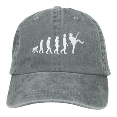 fwoeqiz Player Evolution Guitar Hat front view with sun protection and casual style