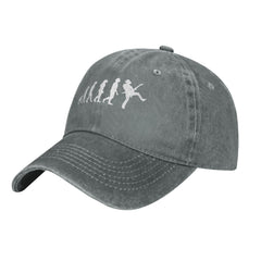 fwoeqiz Player Evolution Guitar Hat side view with adjustable fit