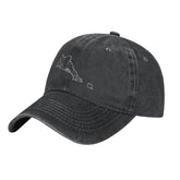 Fwoeqiz retro vintage pool-billiard cap front view highlights classic distressed style and sun protection.