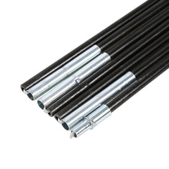 Fydun replacement fiberglass tent poles seven sections ready for quick setup