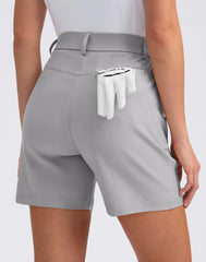 G Gradual 5in inseam image shows mid-thigh length for versatile styling.