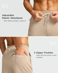 G Gradual pants with DWR water resistance close-up