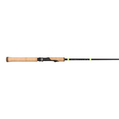 G. Loomis E6X WJR line weight compatibility shown for controlled retrieves.