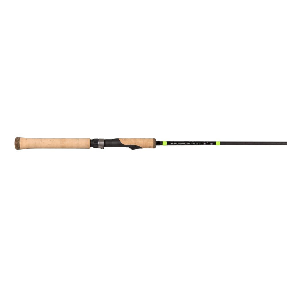 G. Loomis E6X WJR rod action view, signaling precise casting and durability.