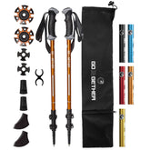 G2 GO2GETHER trekking poles compact fold for easy travel and storage