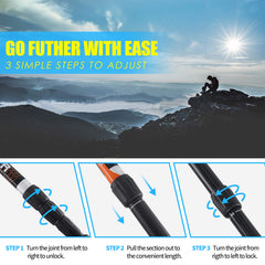 G2 GO2GETHER trekking pole shooting yoke enabling hands-free support