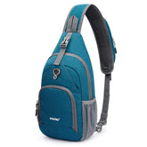G4Free RFID sling bag back view showing compact everyday carry with secure pockets