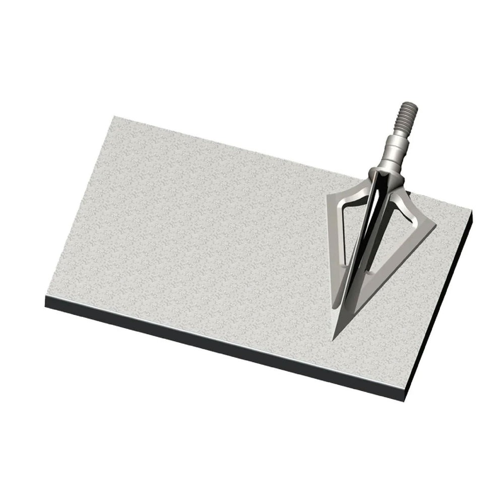 G5 Outdoors flat diamond stone sharpener with case for Montec broadheads improves edge maintenance