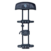 G5 Outdoors Head-Loc Quiver 6-Arrow Black mounted on bow for quiet, secure arrow storage.