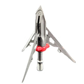 G5 Outdoors Megameat 125gr crossbow broadhead blades shown for precision cuts and deep penetration.