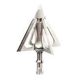 G5 Outdoors Striker X broadhead blade close-up showing ultra-sharp edges for clean cuts.