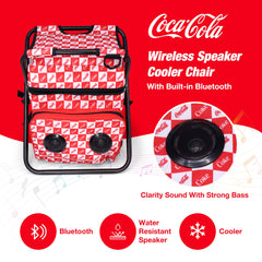 Gabba Goods Coca-Cola insulated cooler bag keeps drinks cold at the beach.