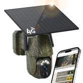 Gailos 4G LTE trail camera front view with built-in SIM for remote monitoring.