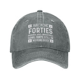 Galagro built-in forties hat front view, vintage-inspired daily wear