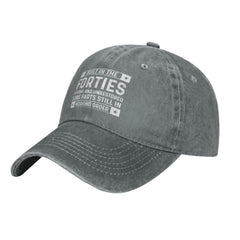 Galagro built-in forties hat side view, versatile casual look
