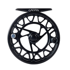 Galvan Brookie fly reel dial action demonstrates precise tension with the Galvan Tension System