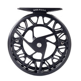 Galvan Brookie Fly Reel side view shows lightweight design for smooth casting control