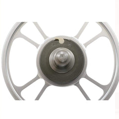 Galvan Torque 6 reel spool close-up showing contoured design for smooth cranking.