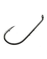 Gamakatsu 05412-25 bait holder closeup shows sharp offset point for swift penetration