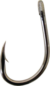 Gamakatsu 18407 high carbon live bait hook close-up shows barb for secure bait holds