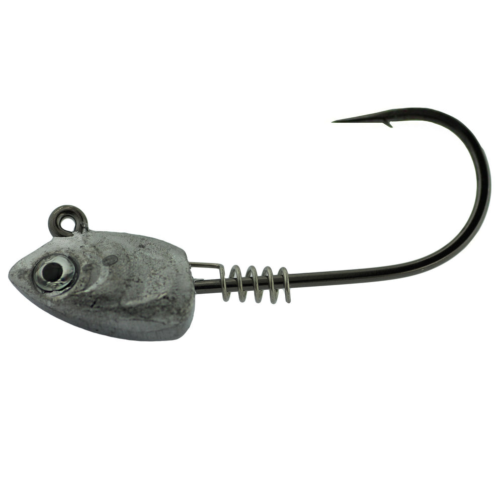 Gamakatsu 353414 swim bait jig head with Spring Lock keeper for secure plastics
