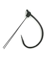 Gamakatsu 367213 G-Finesse weedless hook top view for precision weedless rigging