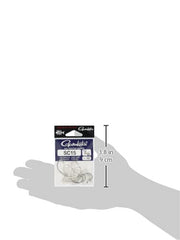 Gamakatsu 67703 SC15 No. 2/0 fly hooks in silver - image 2