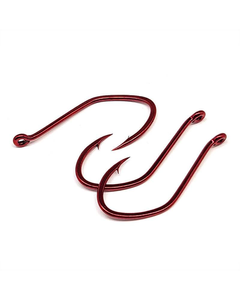 Gamakatsu Big River Bait Hook 5/0 red pack, ready for rugged river fishing