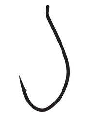 Gamakatsu C13U keel balance hook in black size 12 for precise keel-style dry fly tying.