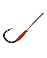 Gamakatsu G-Stinger 4-pack NS Black hooks closeup showing superior conical point