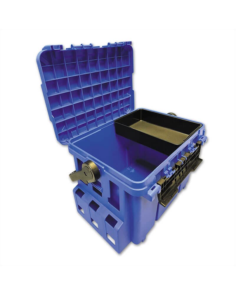 Gamakatsu G-Case 7000: rugged tackle storage with modular G-Box compatibility.