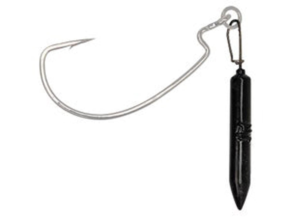 Gamakatsu Gika Rig Weight 3/8 attached to the eye for precise depth control and easier rigging