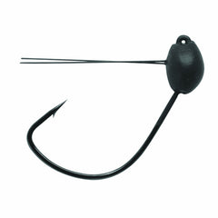 Gamakatsu Jig Head Wacky Hook Black 1/0-1/16 for improved hook-ups on finesse presentations