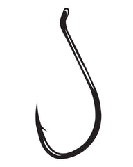 Gamakatsu Octopus Red Hook Size 4 close-up point; sharpness and edge consistency in action.