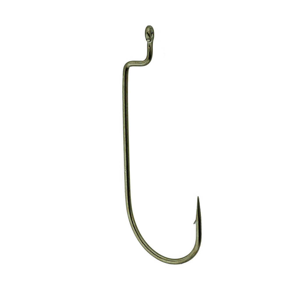 Gamakatsu Offset Worm Bronze 2/0 6-pack provides sharp, durable hooks for confident rigging
