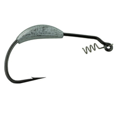 Gamakatsu worm hook in black finish ready for rigging and quick use.