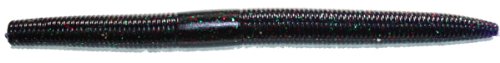 Gambler Ace Worm 5-Inch Christmas edition, ideal for Texas or Carolina rigging and bass lure appeal.