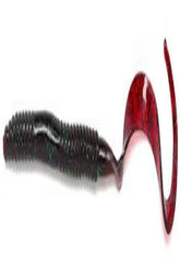 Gambler Lures Ribbon Tail Worm Red Bug 10-Inch exhibits lifelike action for bass.