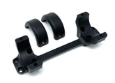 Game Reaper Browning X Bolt short-action mount, 30mm black, precise alignment.