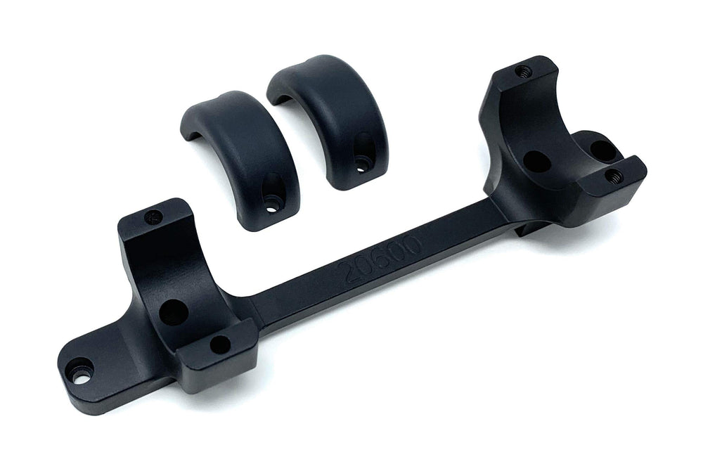 Game Reaper one-piece scope mount installed on a rifle for precise alignment.