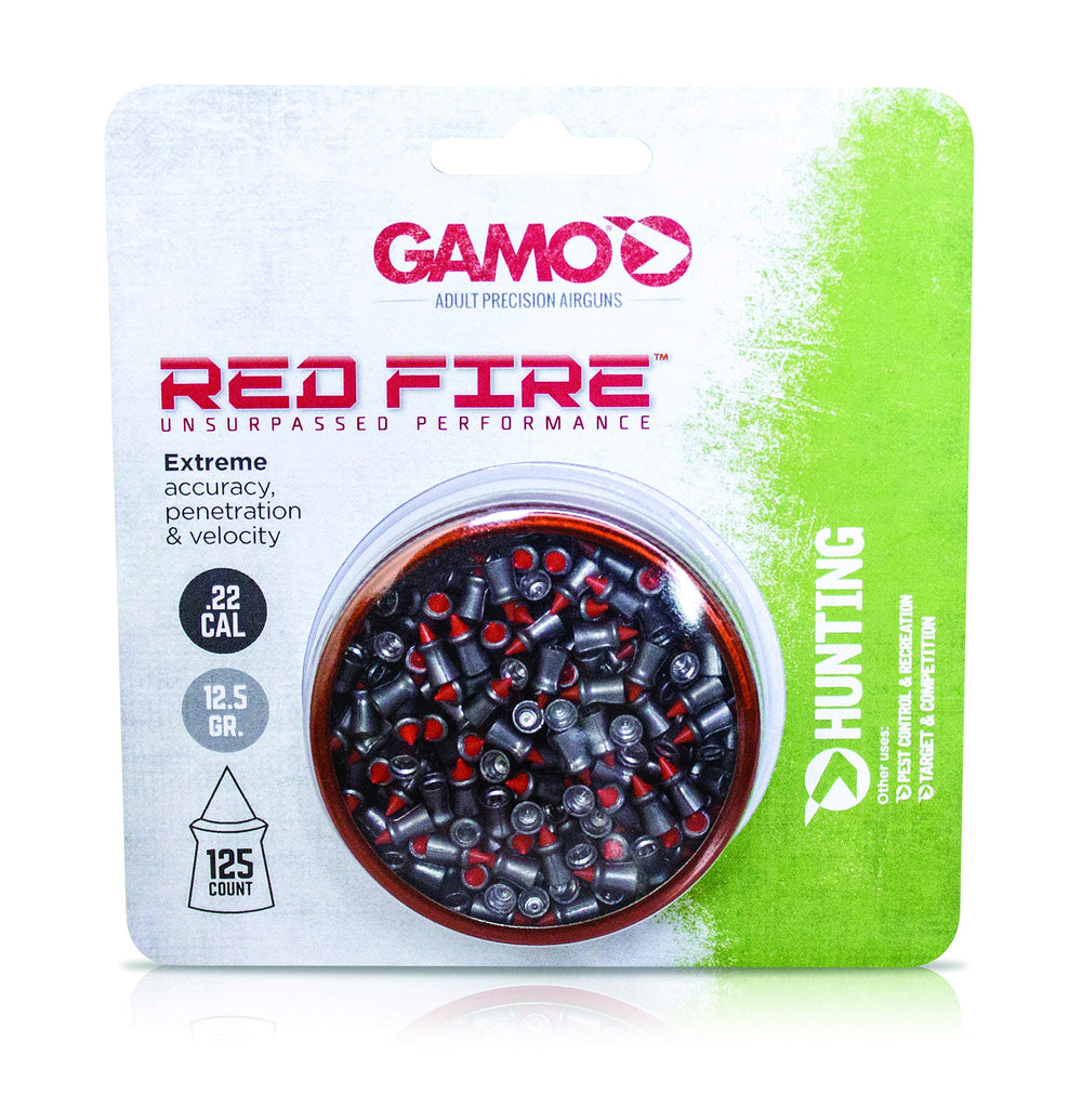 Close-up of polymer tip and jacket on Gamo Red Fire bullet